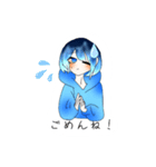 推しを愛すヲタクちゃん（個別スタンプ：15）