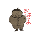 動かないりょうくん（個別スタンプ：2）