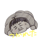 動かないりょうくん（個別スタンプ：5）