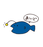 よくしゃべるさかな（個別スタンプ：19）