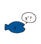 よくしゃべるさかな（個別スタンプ：24）