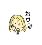 おにぎりが好きな女の子達（個別スタンプ：2）
