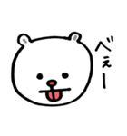 おでこが広いクマ［友達・家族用］（個別スタンプ：23）