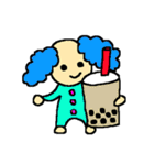 かわいい食べ物とサーカスの人たち（個別スタンプ：9）