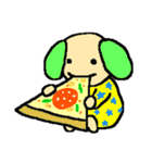 かわいい食べ物とサーカスの人たち（個別スタンプ：21）