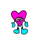 I am エモー。(pink)（個別スタンプ：1）