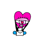 I am エモー。(pink)（個別スタンプ：28）