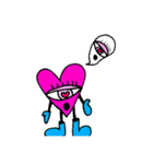 I am エモー。(pink)（個別スタンプ：29）