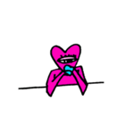 I am エモー。(pink)（個別スタンプ：31）
