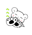 のんびりクマすけ（個別スタンプ：4）