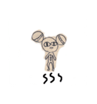 等速直線おじさんと破壊されたドア（個別スタンプ：3）