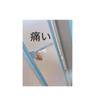 等速直線おじさんと破壊されたドア（個別スタンプ：4）