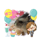 ハムスター♡プニ 日常よく使うあいさつ（個別スタンプ：14）