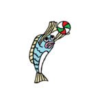 バレーボール魚（個別スタンプ：7）