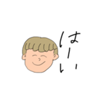 茶髪の子^_^（個別スタンプ：2）