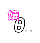 「θ」（個別スタンプ：5）