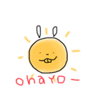 わいんちのうさぎ(2)（個別スタンプ：2）