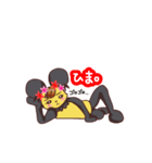 可愛い黄パンダといっしょに（個別スタンプ：10）
