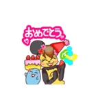 可愛い黄パンダといっしょに（個別スタンプ：38）