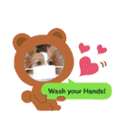 Papillon dog stamps（個別スタンプ：29）