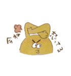 yellow handman（個別スタンプ：3）