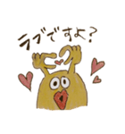 yellow handman（個別スタンプ：8）