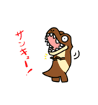 少し愉快な恐竜たち（個別スタンプ：3）