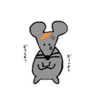 かみついたアニマル（個別スタンプ：6）