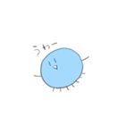 ゆるゆるくらげくん（個別スタンプ：1）