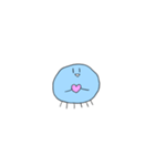 ゆるゆるくらげくん（個別スタンプ：8）