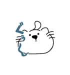 しろいにゃこ（個別スタンプ：7）