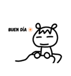 平凡な日常(スペイン語)（個別スタンプ：1）