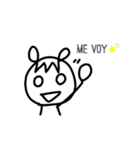 平凡な日常(スペイン語)（個別スタンプ：3）