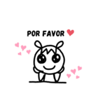 平凡な日常(スペイン語)（個別スタンプ：10）