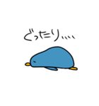 てがきのぺんぎん（個別スタンプ：3）