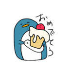 てがきのぺんぎん（個別スタンプ：9）