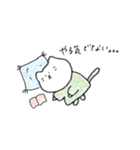 クレヨンで描かれたねこ。2（個別スタンプ：38）