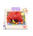お花で遊ぼう（個別スタンプ：8）