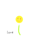 お花ちゃんの気持ち（個別スタンプ：7）