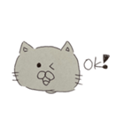 かすくんの描くネコ（個別スタンプ：16）