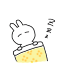 ゆ〜るいウサギ（個別スタンプ：3）