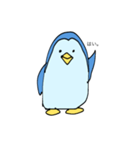 青いペンギン（個別スタンプ：10）