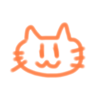 オレンジねこ01（個別スタンプ：1）
