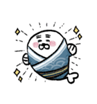 クセ強めのあざらし。まめふく（個別スタンプ：8）