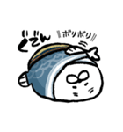 クセ強めのあざらし。まめふく（個別スタンプ：12）