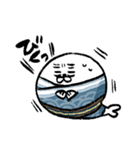 クセ強めのあざらし。まめふく（個別スタンプ：21）