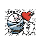 クセ強めのあざらし。まめふく（個別スタンプ：34）