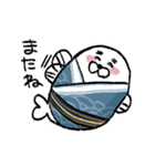 クセ強めのあざらし。まめふく（個別スタンプ：38）