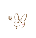 落書きうさぎのゆるスタンプ（個別スタンプ：27）