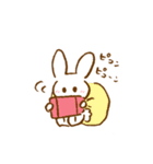 落書きうさぎのゆるスタンプ（個別スタンプ：36）